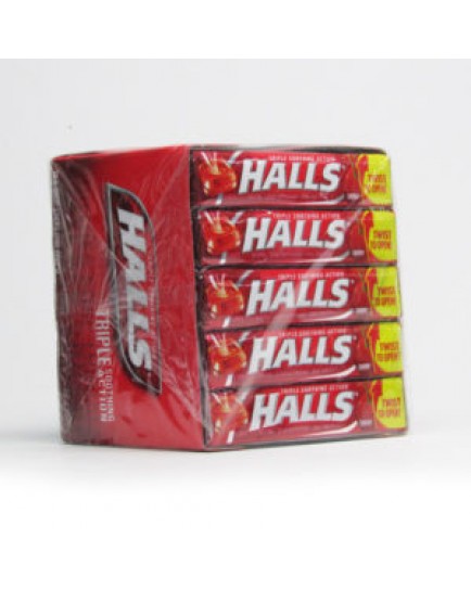 HALLS CHERRY - 20 CT.